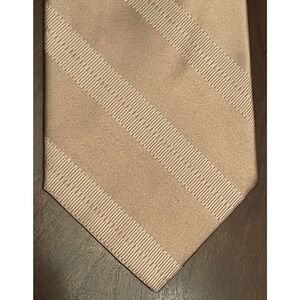 Privado Tan Repp Hand Made 100% Silk Men’s Neck Tie Made In China